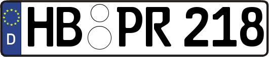 HB-PR218