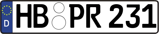 HB-PR231