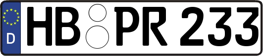 HB-PR233