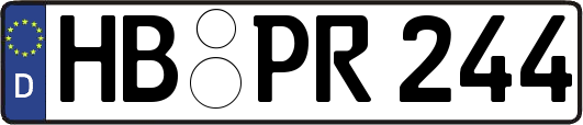 HB-PR244