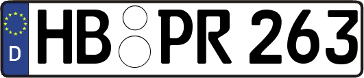 HB-PR263