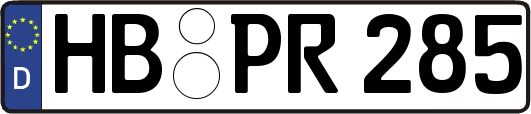 HB-PR285