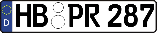 HB-PR287