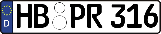 HB-PR316