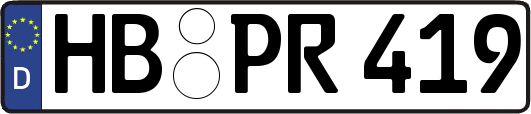 HB-PR419