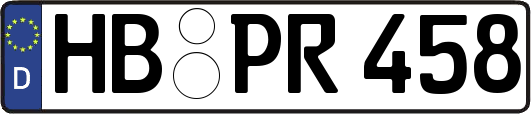 HB-PR458