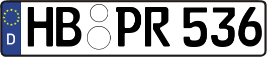 HB-PR536