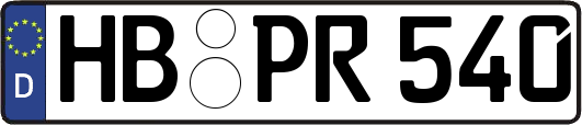HB-PR540