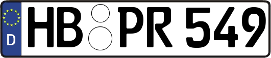 HB-PR549