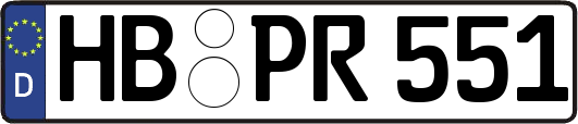 HB-PR551