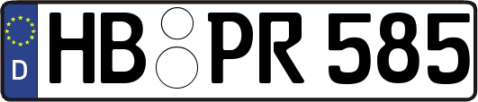 HB-PR585