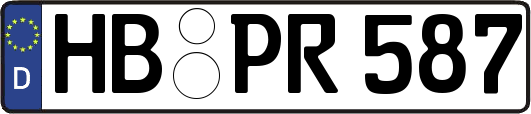 HB-PR587