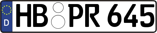 HB-PR645