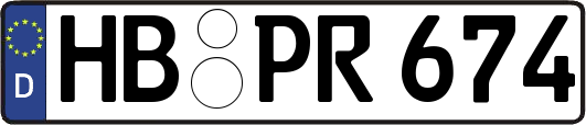 HB-PR674