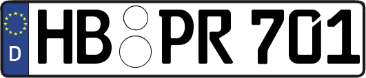 HB-PR701