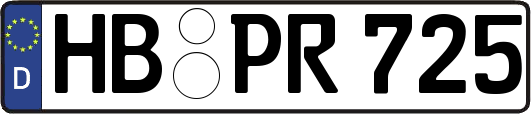 HB-PR725