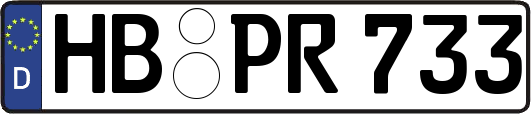 HB-PR733