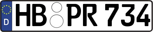 HB-PR734