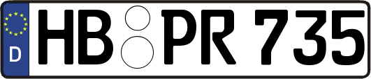 HB-PR735