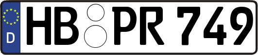 HB-PR749