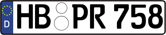 HB-PR758