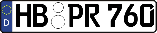 HB-PR760