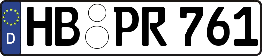 HB-PR761