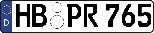 HB-PR765