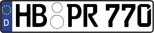HB-PR770