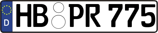 HB-PR775