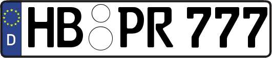 HB-PR777