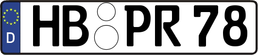 HB-PR78
