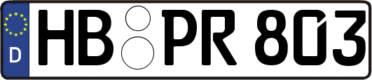HB-PR803