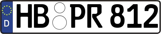 HB-PR812