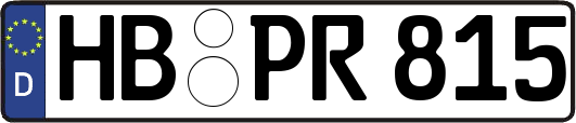 HB-PR815