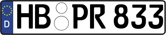 HB-PR833
