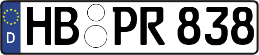 HB-PR838