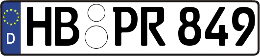 HB-PR849