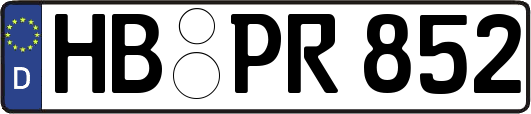 HB-PR852