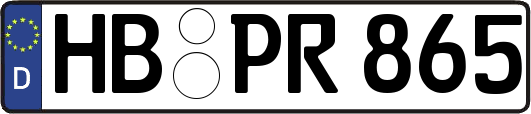 HB-PR865