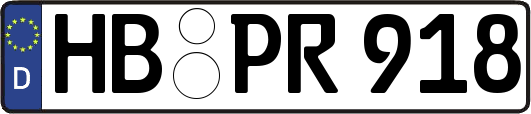 HB-PR918