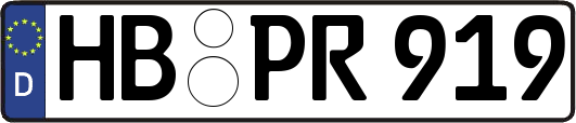 HB-PR919