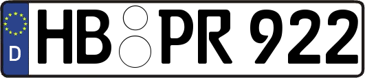 HB-PR922