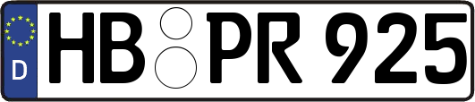 HB-PR925
