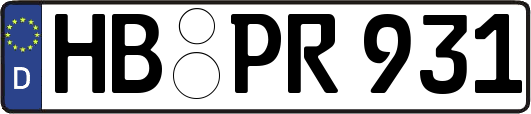 HB-PR931