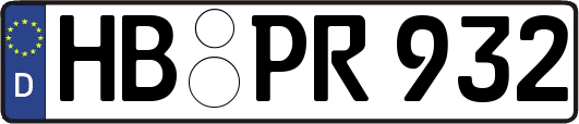 HB-PR932