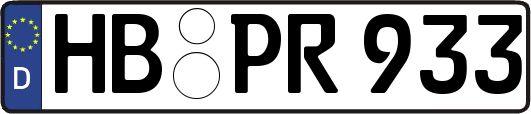 HB-PR933