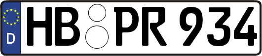 HB-PR934