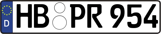 HB-PR954
