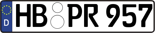 HB-PR957